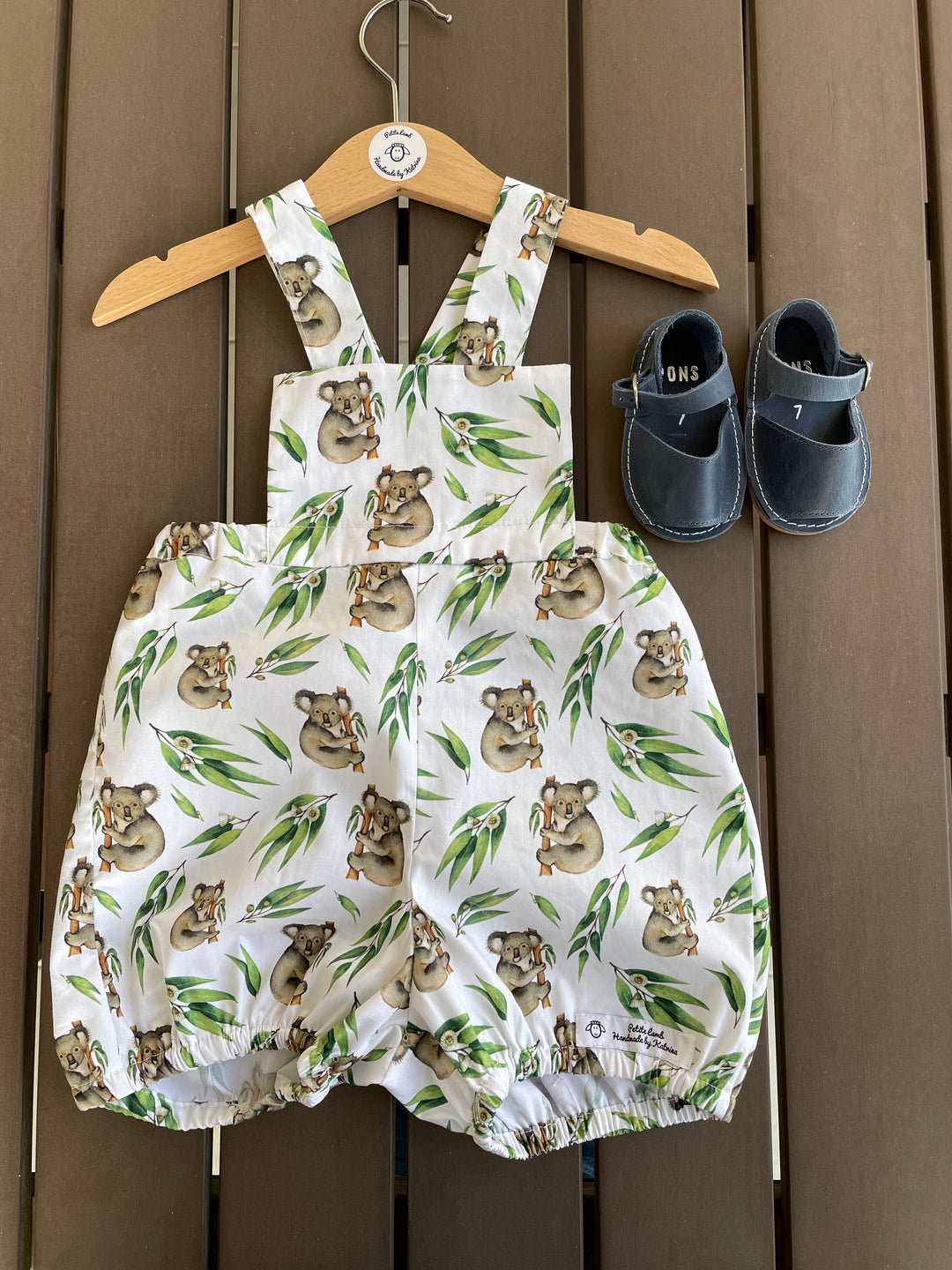 Koala print romper