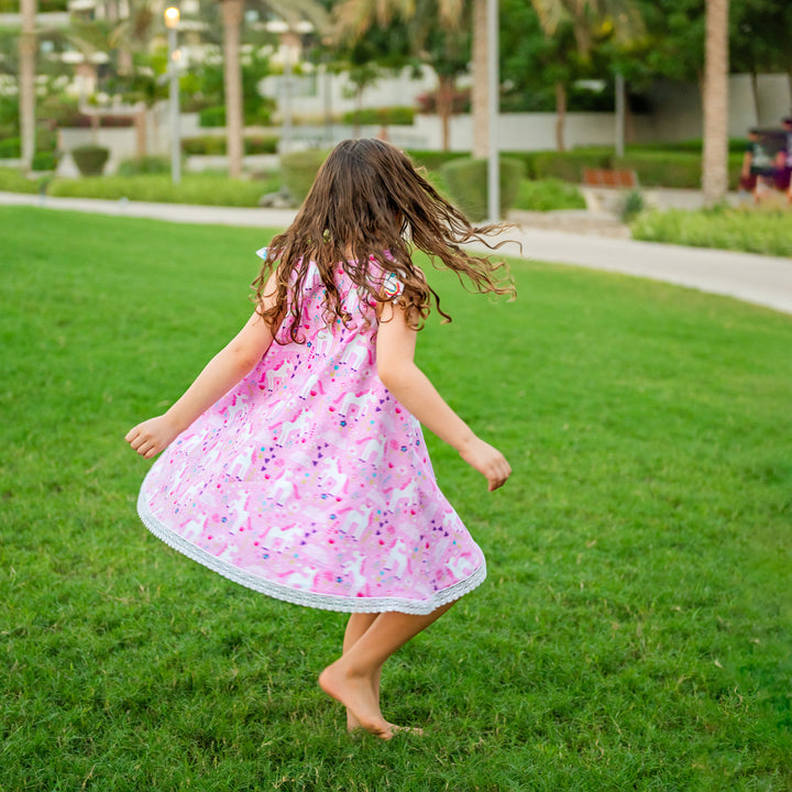 Unicorn and Rainbow Dress